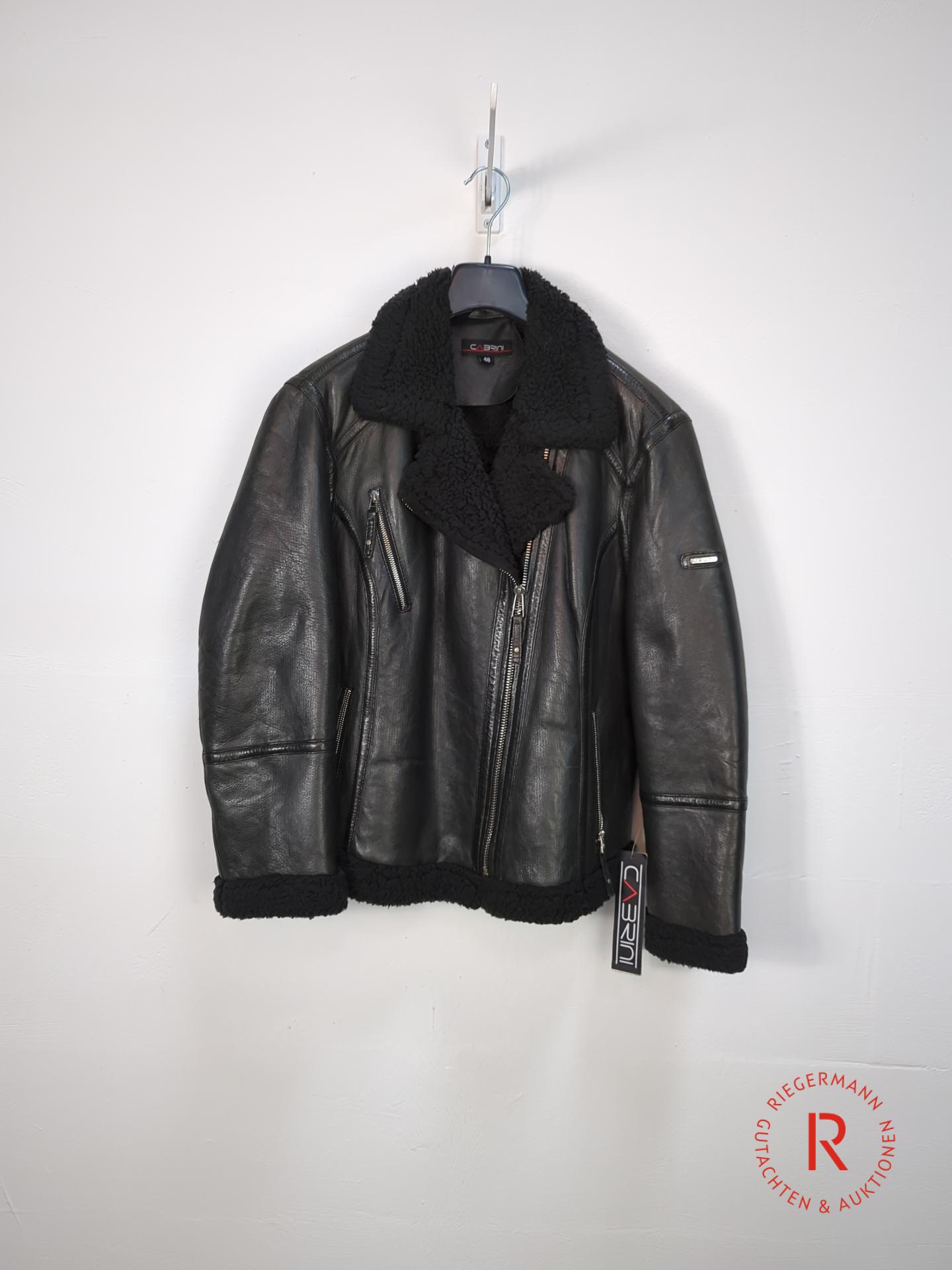 DAMEN LEDERJACKE GRÖSSE 48